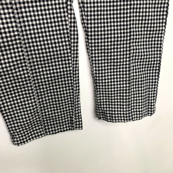 URBAN OUTFITTERS Black and White Gingham Mom Pants Sz SP - Picture 6 of 11